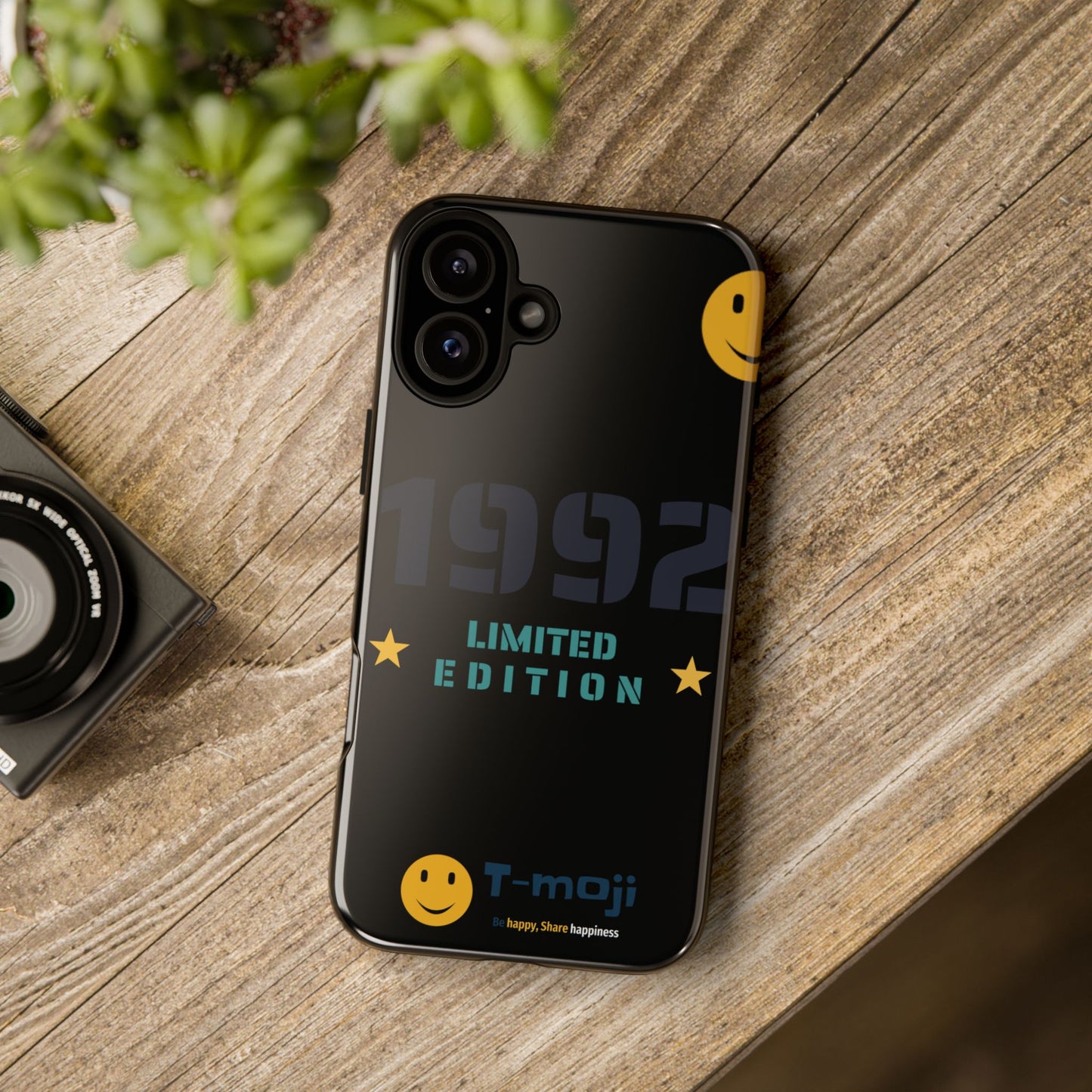 Limited Edition 1992 Phone Case - Tough & Stylish with Smiley Design