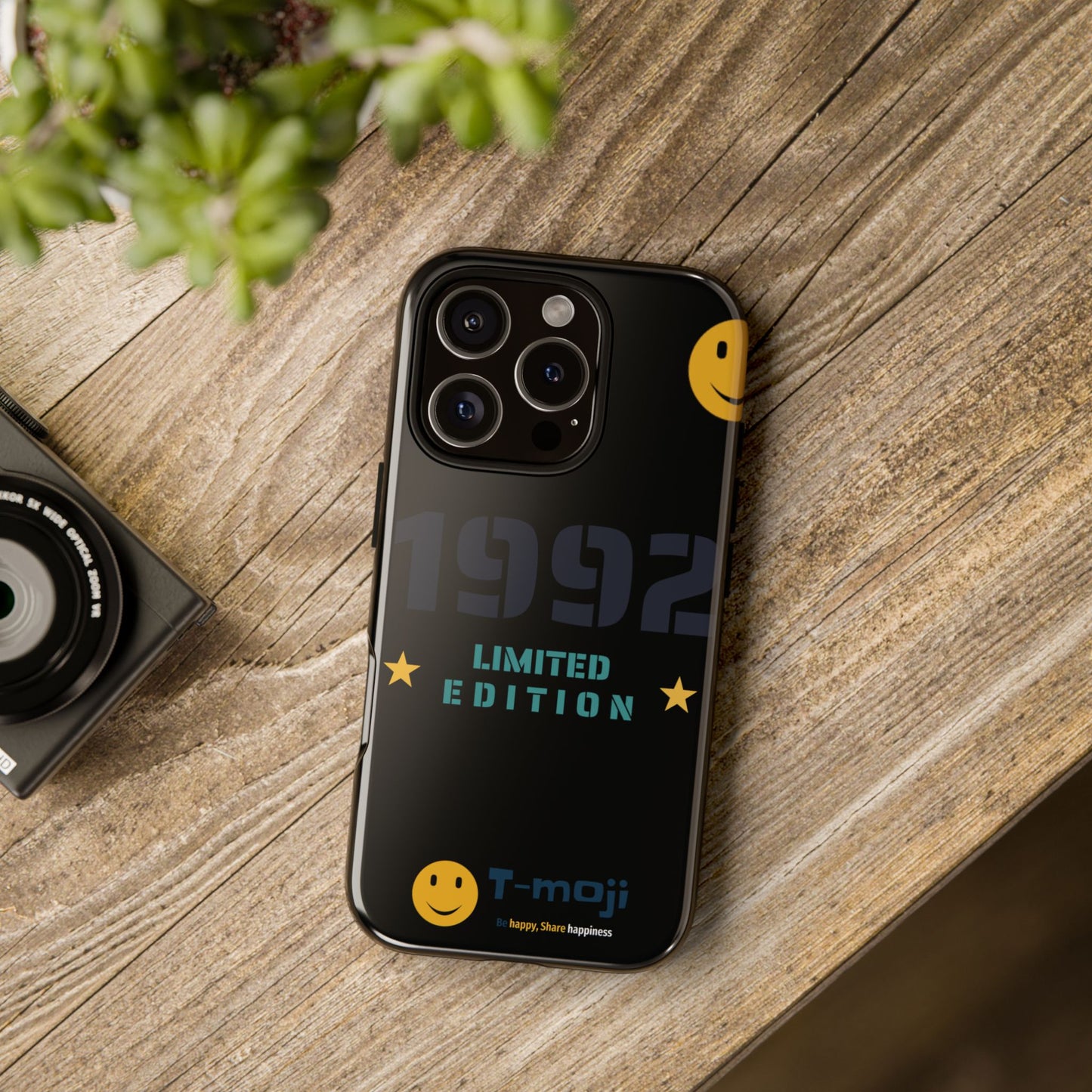 Limited Edition 1992 Phone Case - Tough & Stylish with Smiley Design