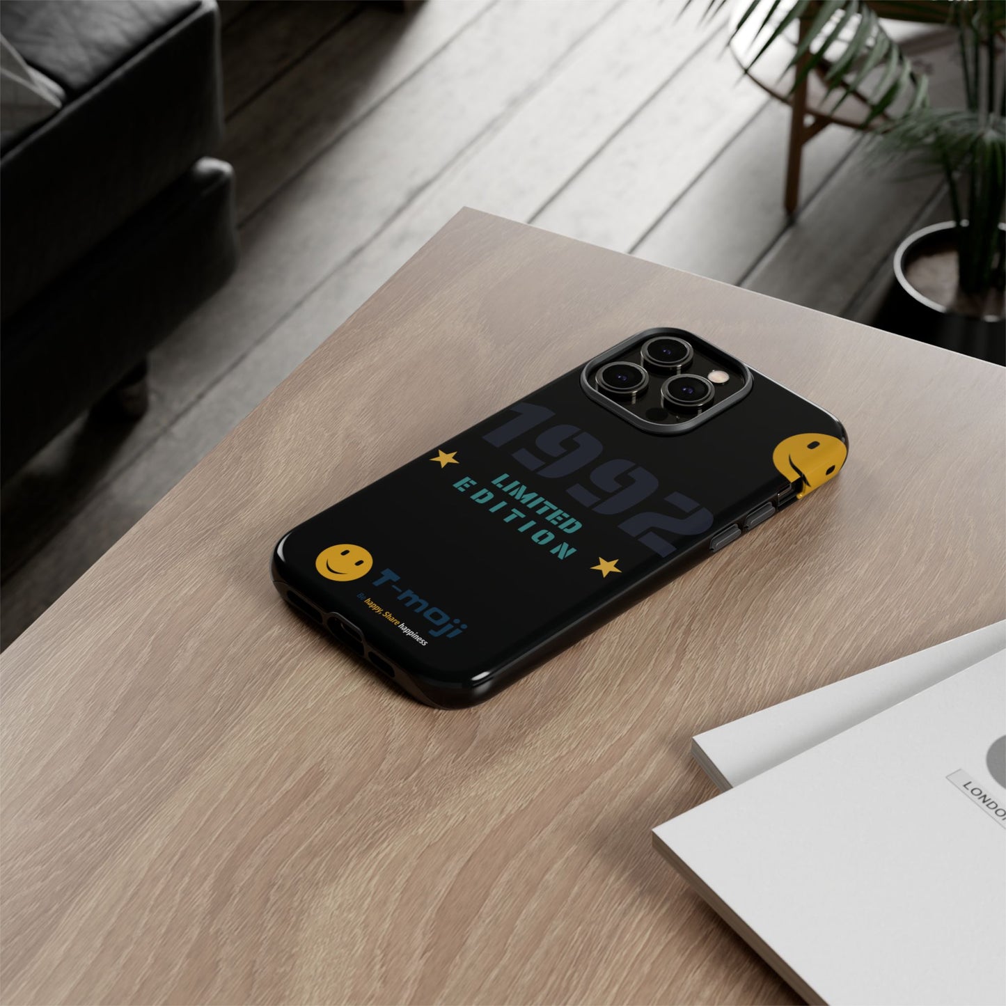 Limited Edition 1992 Phone Case - Tough & Stylish with Smiley Design