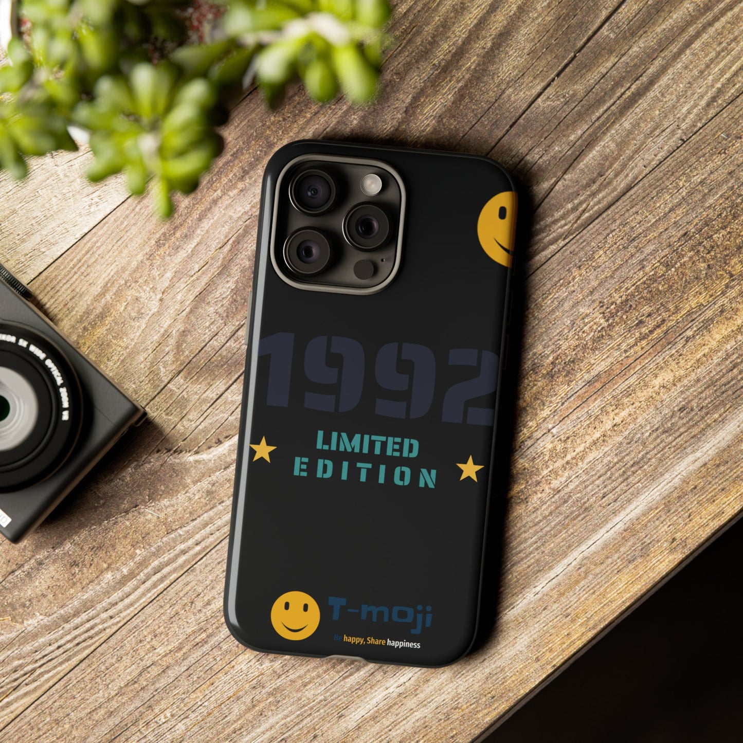 Limited Edition 1992 Phone Case - Tough & Stylish with Smiley Design