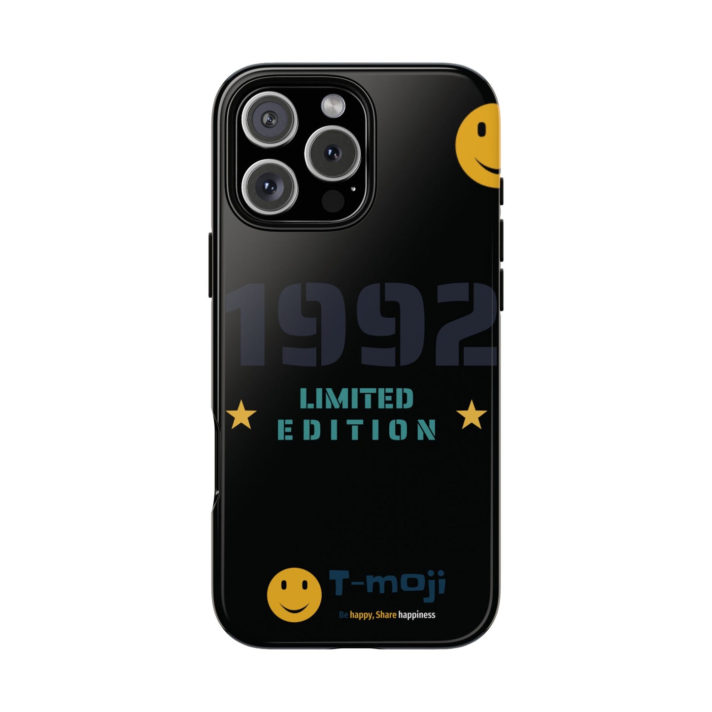 Limited Edition 1992 Phone Case - Tough & Stylish with Smiley Design